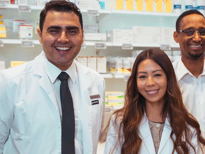 Medarbejdere på apoteket