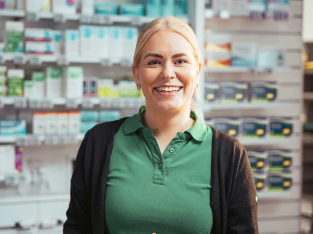 Farmakonom på apotek